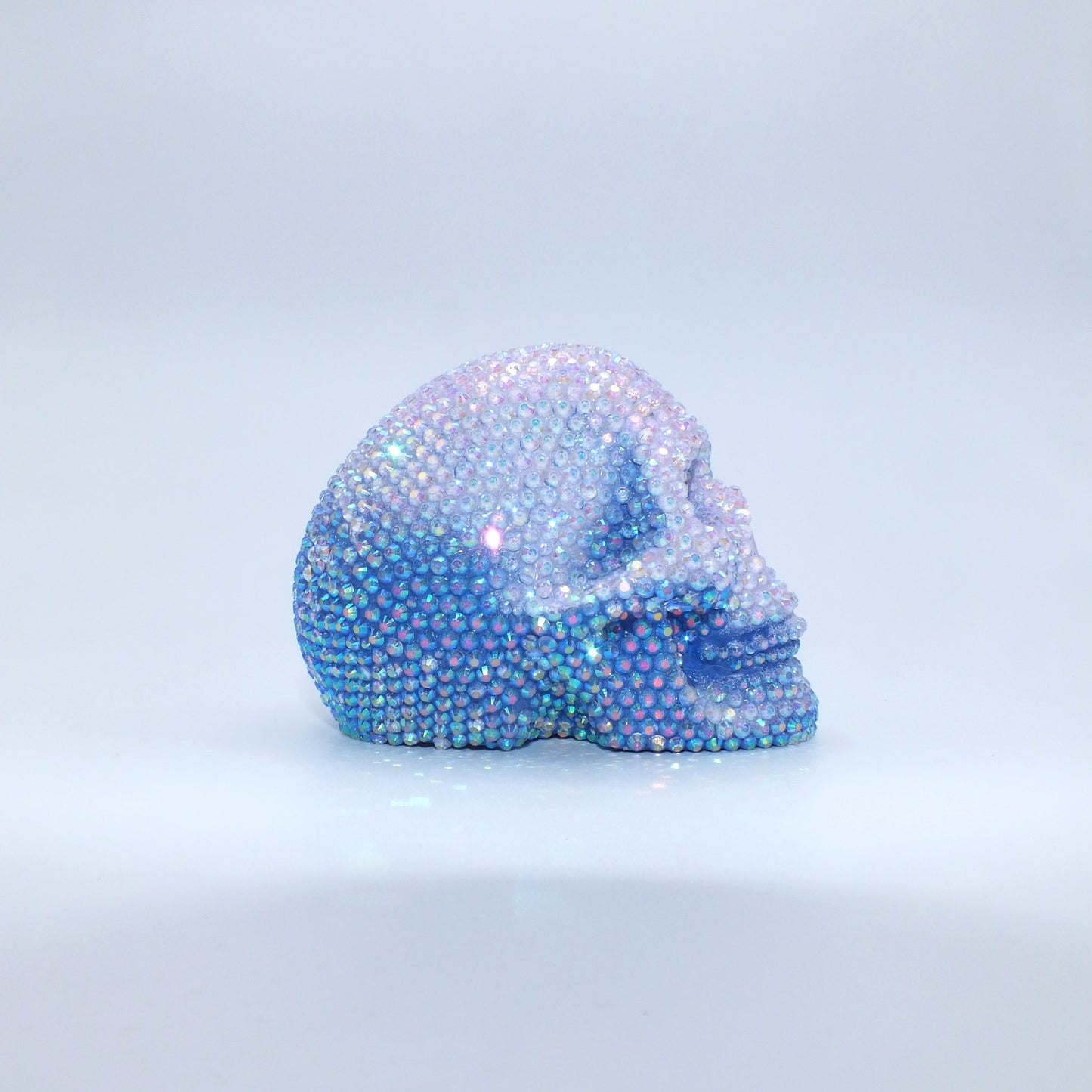 GRADIENT RHINESTONE SKULLS