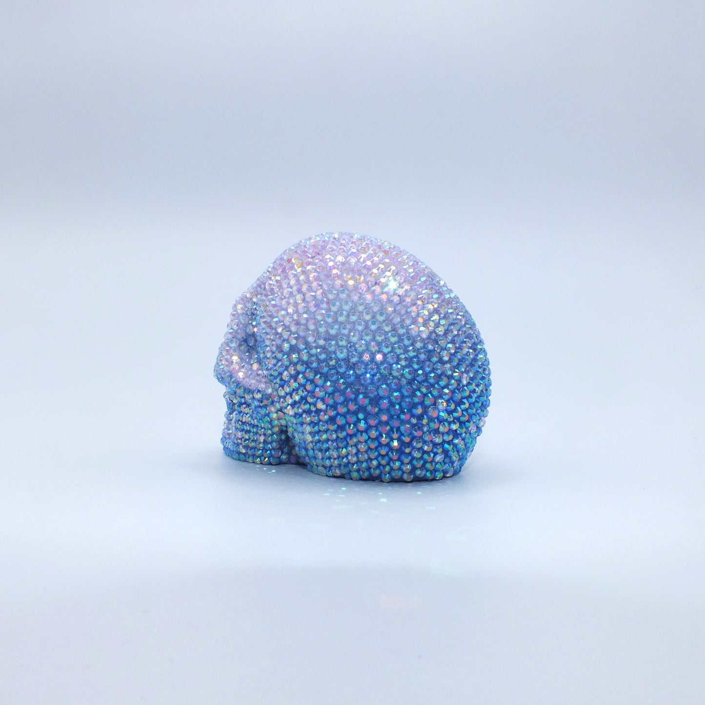 GRADIENT RHINESTONE SKULLS