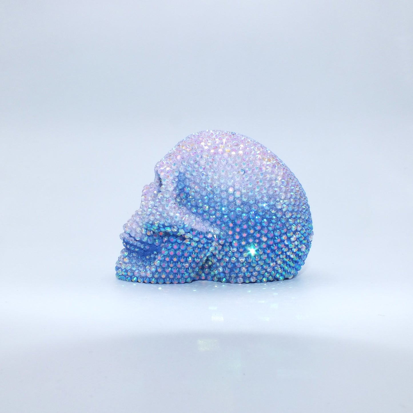 GRADIENT RHINESTONE SKULLS