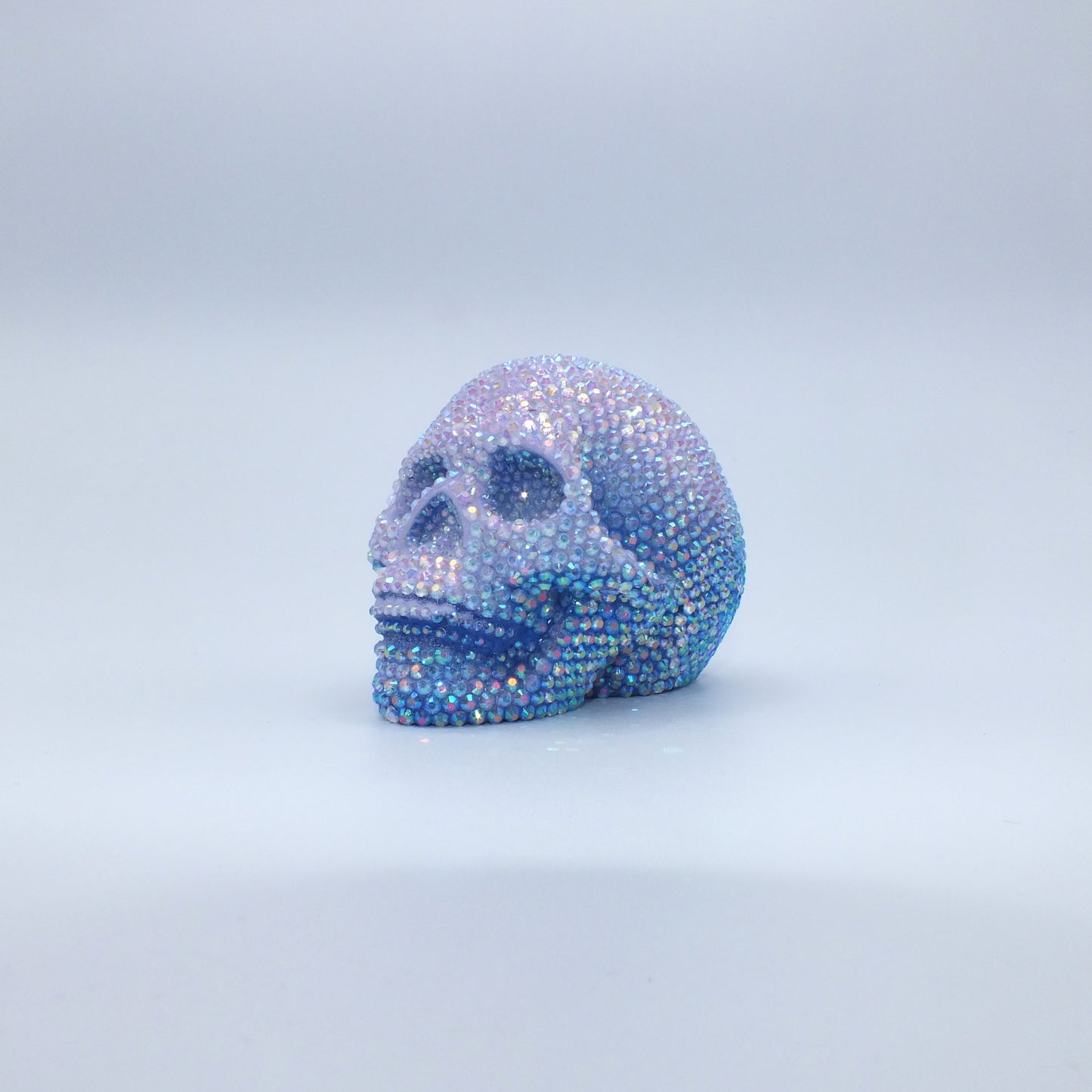 GRADIENT RHINESTONE SKULLS