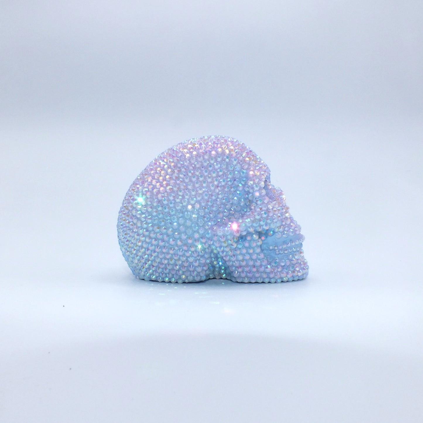 GRADIENT RHINESTONE SKULLS