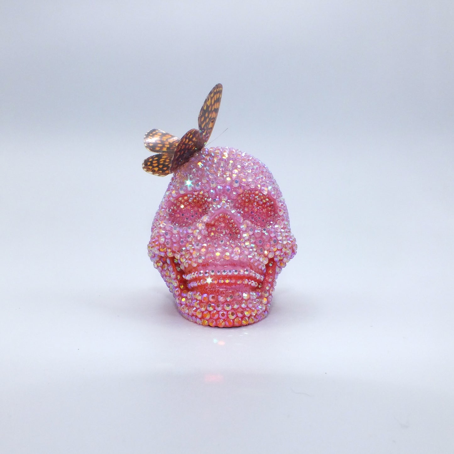 GRADIENT RHINESTONE SKULLS